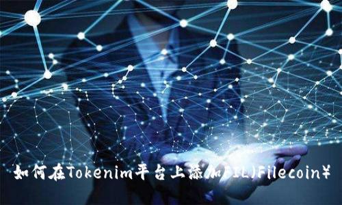 如何在Tokenim平台上添加FIL（Filecoin）