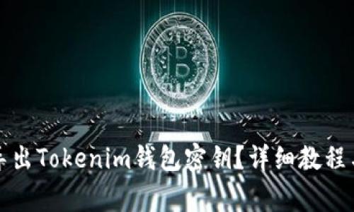 如何安全导出Tokenim钱包密钥？详细教程与注意事项